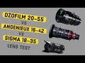 DZOFilm Pictor 20-55mm Lens VS Angenieux Optimo DP 16-42mm VS Sigma 18-35mm: DZO Film Lenses Review