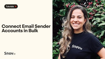 Hoe u snel honderden e-mailafzenderaccounts kunt toevoegen met Snov.io!