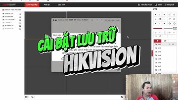 Cài đặt lưu trữ trên đầu ghi hình Hikvision #camera #tips #howto #hikvision