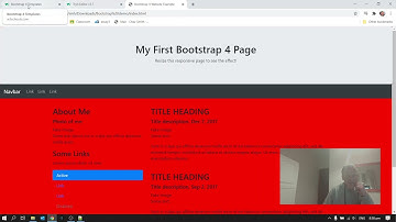Adapting a Bootstrap template - video 1