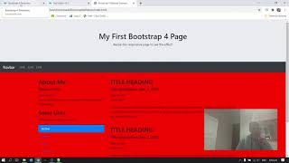 Adapting a Bootstrap template - video 1