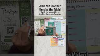 This Amazon Planner Breaks the Mold  #dailyplanner #planner #smallbusiness #plannercommunity