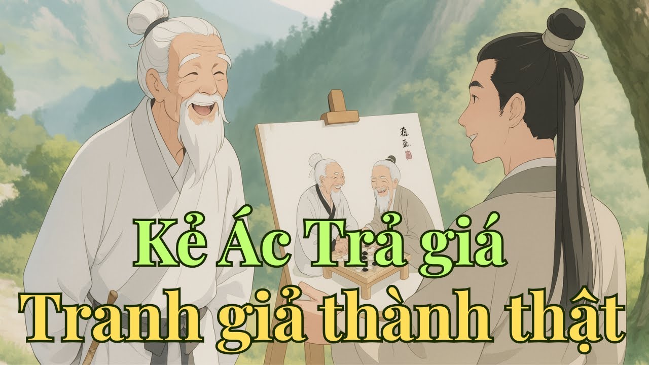 Chàng họa sĩ vẽ tranh giả THÀNH THẬT -Phú ông THAM LAM trả giá|10 Câu Chuyện Nhân Quả Cuộc Sống