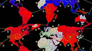 Warzone game: 1v1 Double Earth multi-attack LD