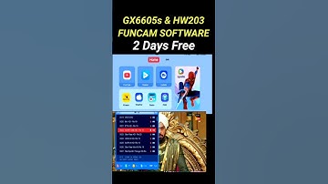 Funcam Gx6605s & HW203 Receiver Software Updates #funcam #gx6605s