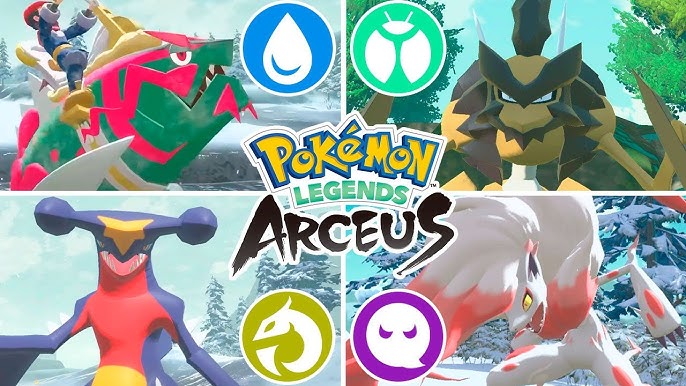 5 Melhores Pokémon do tipo Planta em Pokémon Legends: Arceus