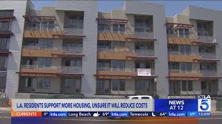 Some Angelenos considered leaving Los Angeles due to high housing costs