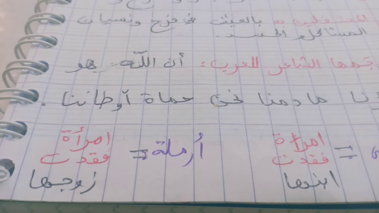 اختبار  الفصل  الثاني  رقم 2 (قصيدة شعرية )  + وضعية ادماجية  2 متوسط