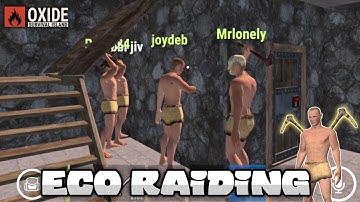 Oxide Survival Island - Eco Raiding - Together Raid with Pickaxe - Part 2