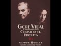 Gore vidal with christopher hitchens in berkeley community theatre march 11 1999