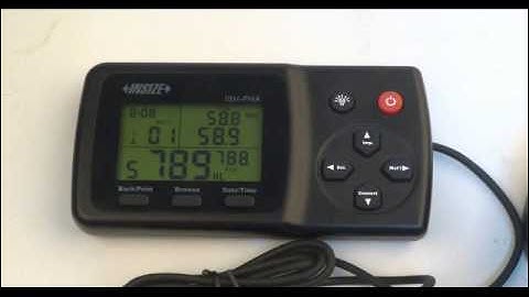 INSIZE US-- PORTABLE LEEB HARDNESS TESTER (ISH-PHA)- Calibration