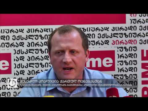 ჯაფარიძის განმარტება მეგრელიშვილის განცხადებაზე