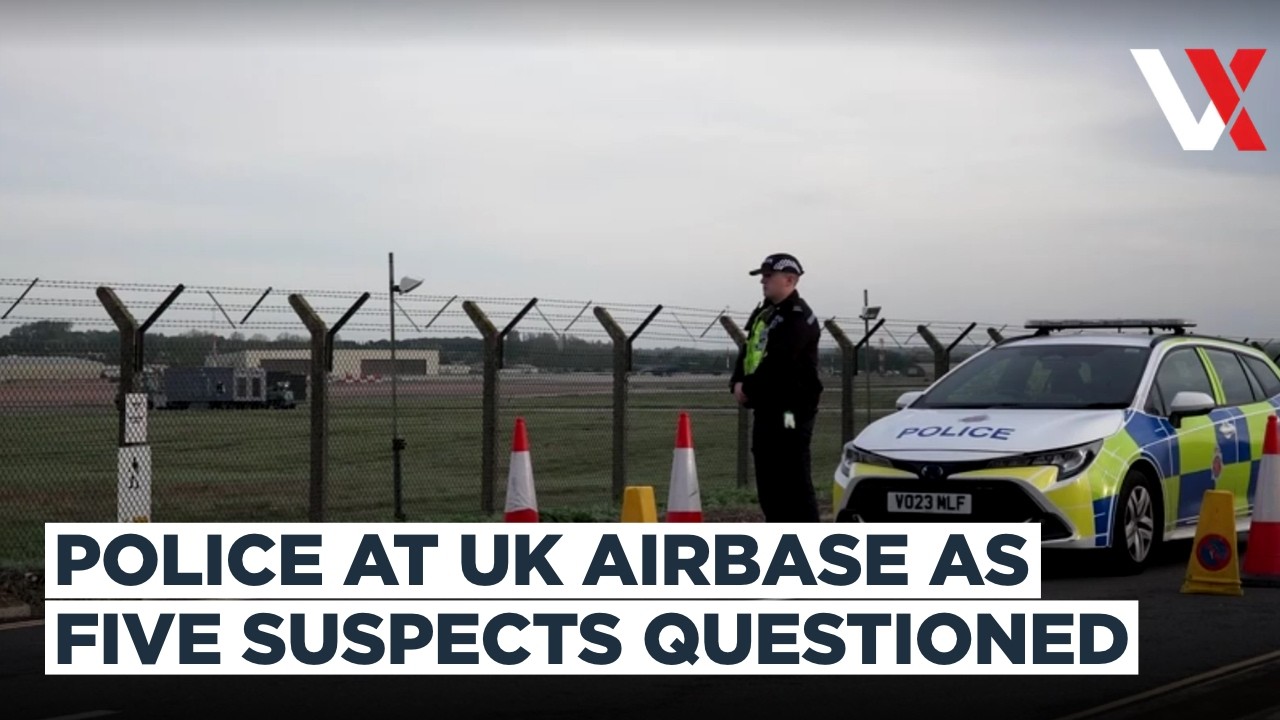 Police Guard RAF Fairford After Five Arrested In Suspected Terror Plot Near US-Used Airbase