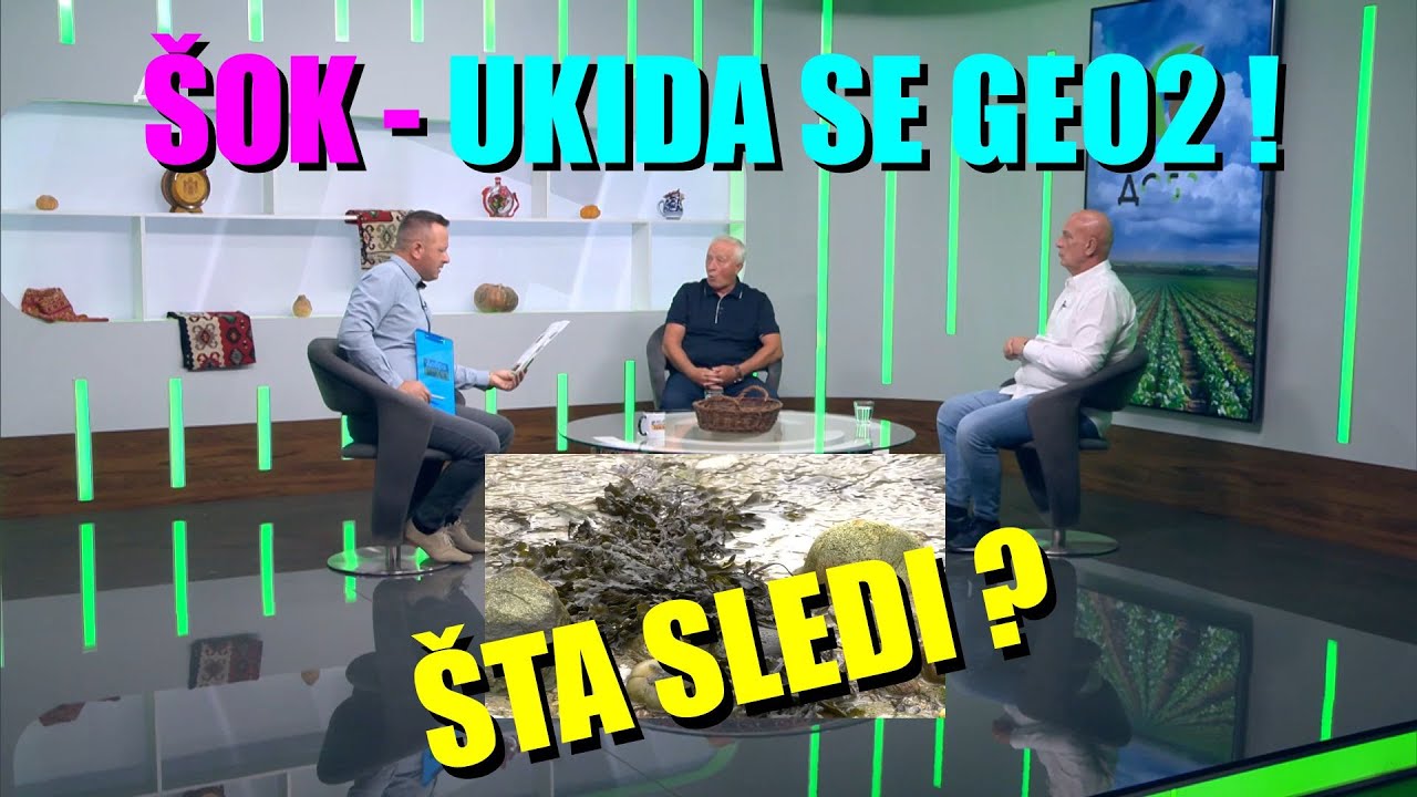 ŠOK - UKIDA SE GEO2 - evo šta se dogodilo - ČEMU SLUŽE uopšte ALGE U ZEMLJIŠTU ??!