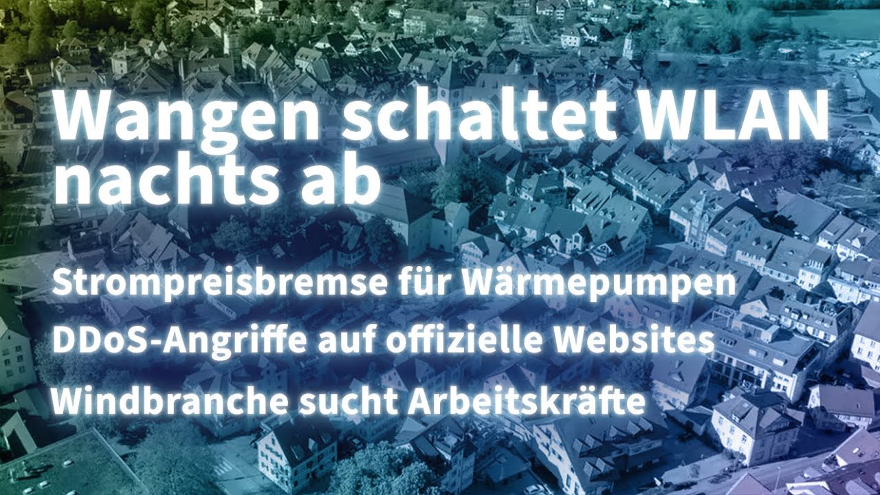 Strompreisbremse, DDoS, Windbranche, WLAN | Kurz informiert vom 06.04.2023 by heise online