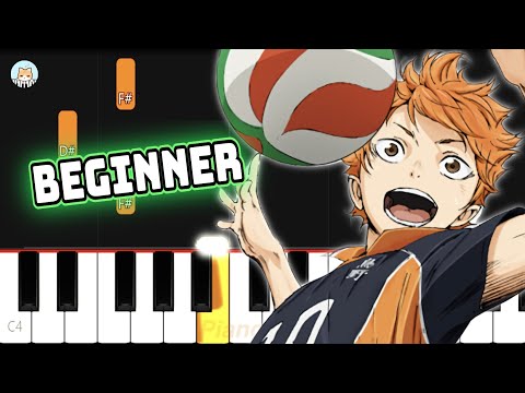 Gt&Vo - FLY HIGH!! (Haikyuu!! Season 2 OP 2 - For Piano Solo) Sheets by poon