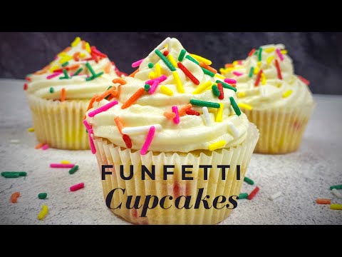 FUNFETTI CUPCAKES  Birthday Cupcakes