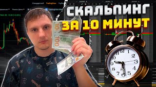 НАУЧИСЬ ЗАРАБАТЫВАТЬ НА СКАЛЬПИНГЕ КРИПТОВАЛЮТ ВСЕГО ЗА 10 МИНУТ!