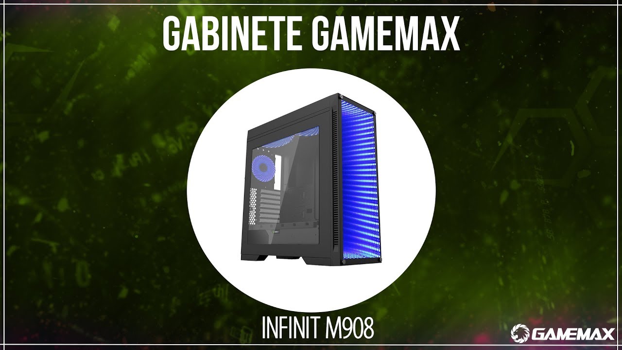 Gamemax Brasil - Feito. GABINETE GAMEMAX INFINIT TR +