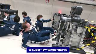 62nd CNES FLIGHT CAMPAIGN - Baptiste Battelier presents ICE: studying falling atoms in 0G