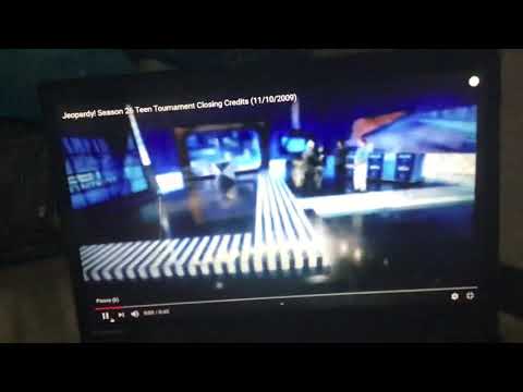 Jeopardy Teen Tournament Closing Credits (November 10, 2009)
