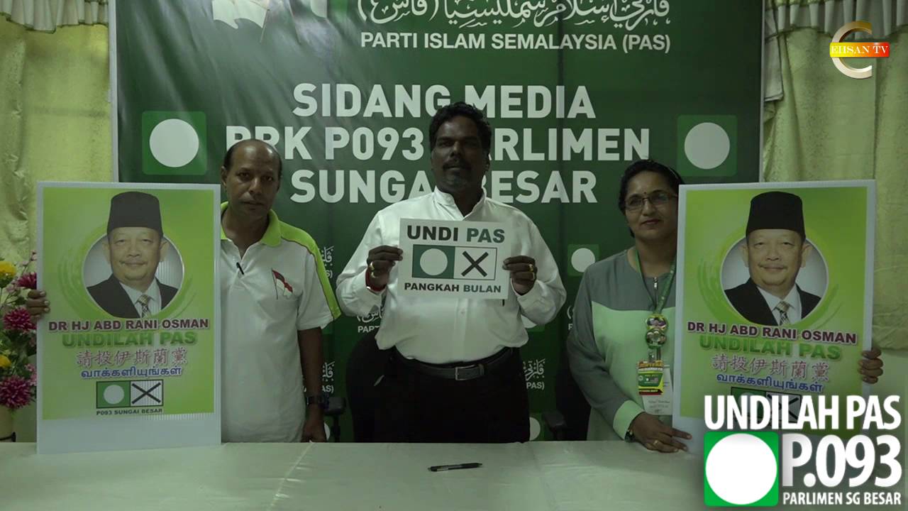 PRKSungaiBesar : Undilah PAS - Dato' K Deepakaran - YouTube