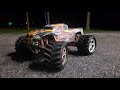 Traxxas Tmaxx Night RUN!!!!  (IT RIPS!!)