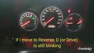 D is blinking on dashboard (Honda Civic)