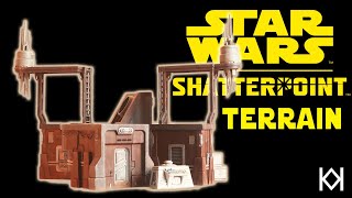 Building and Painting Start Wars Shatterpoint Terrain @KathyMillatt