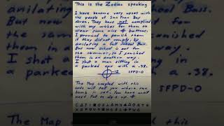 Zodiac Killer: z32 Cipher Solutions