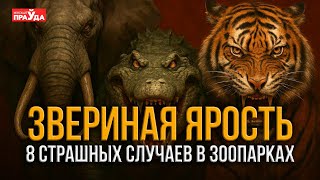 Случаи нападения животных в зоопарках. Медведь растерзал дрессировщицу, тигр загрыз смотрителя