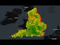 IMD Deprivation Across England in 3D Hexagons (H3 Level 7) | #30DayMapChallenge (25/30)