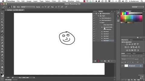 138 Adobe Photoshop CS6 Full Tutorial The Allow Tool Recording Feature