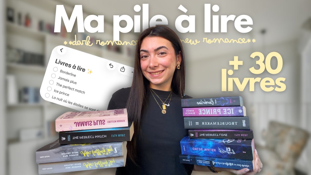 LES LIVRES DE MA PILE À LIRE DE 2026 😳📚 (dark romance, new romance, booktok...)