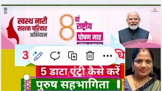 पोषण अभियान 2025,3 अक्टूबर की 5 डाटा ऐन्टृी क्या है थीम और कौन सी है गतिविधि