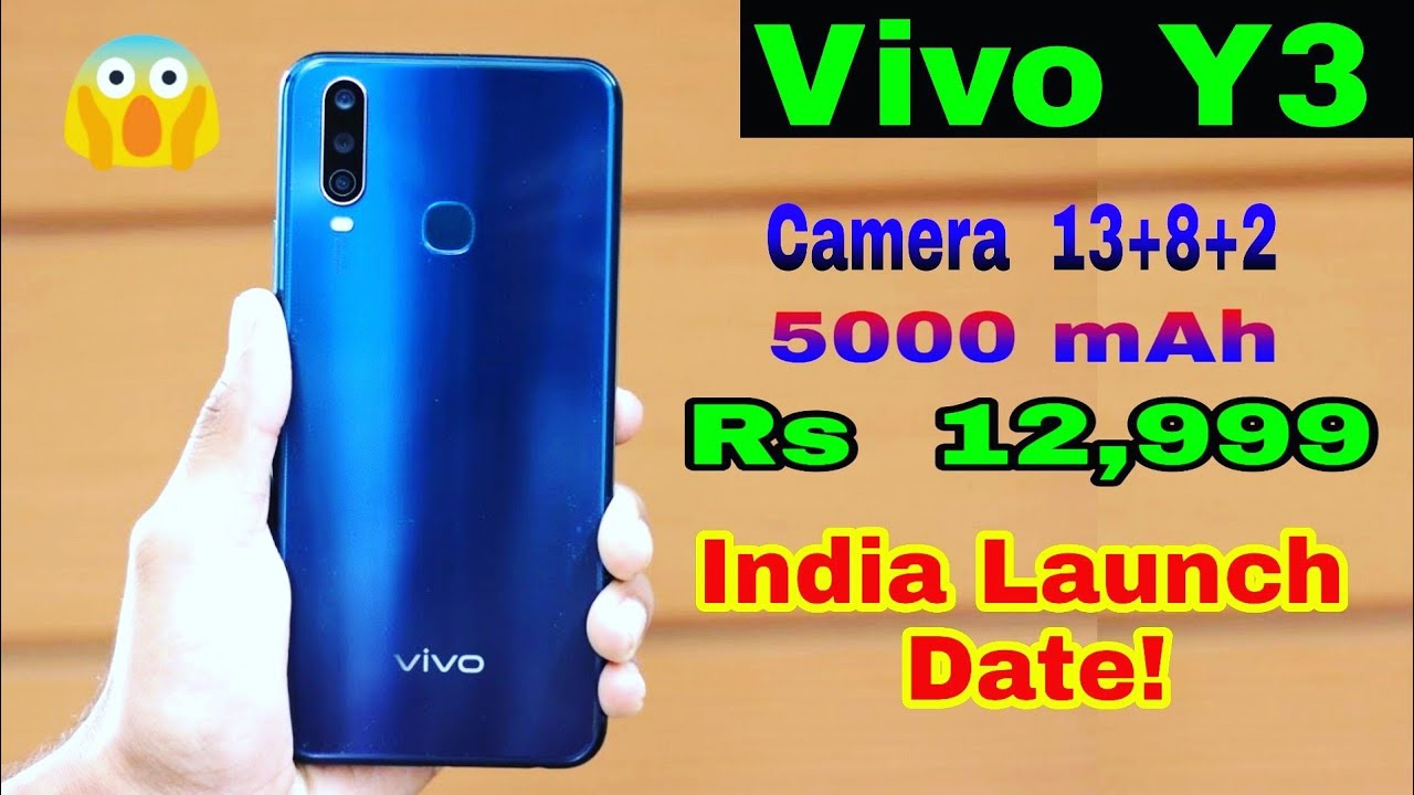 vivo y3 release date