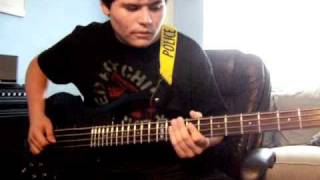 Video thumbnail of "A Day To Remember - You Should Have Killed Me When You Had the Chance Bass Cover"