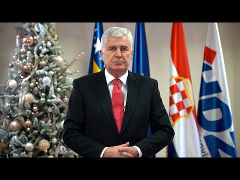 Božićna čestitka - Dr. Dragan Čović, predsjednika HDZ-a BiH i HNS-a BiH