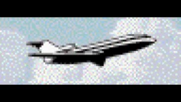 De eerste en oudste GIF-animatie: Een vliegtuig van CompuServe