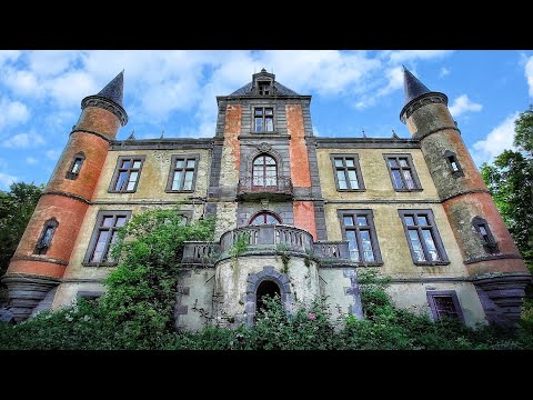 ABANDONED UNTOUCHED CASTLE With Everything Left INCREDIBLE FAIRYTALE CHÂTEAU