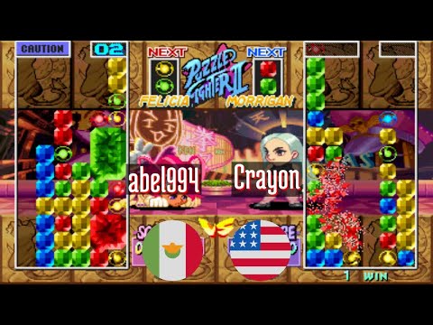 FT5 @spf2t: abel994 (MX) vs Crayon (US) [Super Puzzle Fighter II Turbo spf2 Fightcade] Mar 17