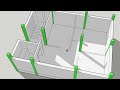 25X33 House plan construction building 2d 3d 3bhkHouse naksha #houseplan #housedesign #easyhouse 