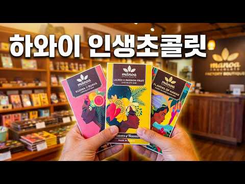 뻔하지 않은 하와이 필수 기념품, 무료 테이스팅까지? | 테디스 버거, 마노아 초콜릿 팩토리, 라니카이 비치, 힐튼 불꽃 놀이, 하와이 세븐일레븐 최강 조합