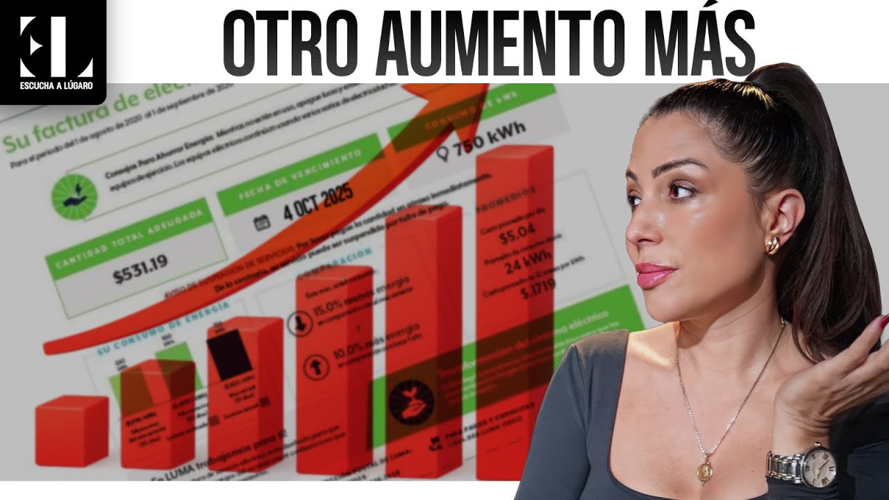 Piden otro aumento a la factura de luz y COR3 dice que necesita dinero para gastar el dinero.