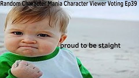 Random Character Mania Character Viewer Voting Ep39