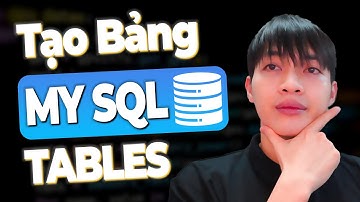 Ngôn ngữ truy vấn SQL - Bài 3: Tạo bảng (table), tạo CSDL (database)