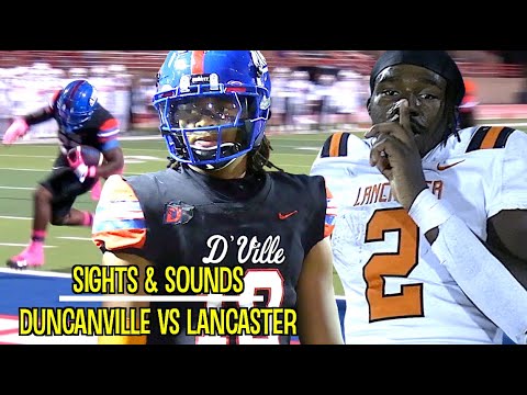 Duncanville (#4 in the Nation) vs Lancaster | Texas Football on Full Display | 🔥 #UTR Mix