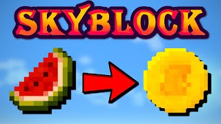Solo Hypixel SkyBlock [2] Melons = Coin