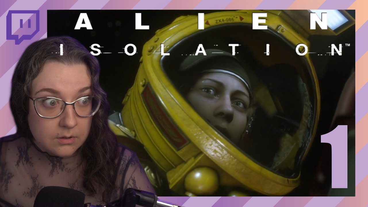 My FIRST time in the ALIEN universe!! | Alien: Isolation STREAM VOD ...