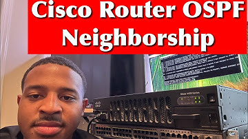 OSPF Cisco Router Demonstration